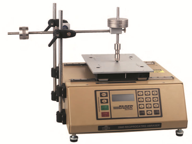 使用Taber磨耗機進行ASTM D1044、ASTM D4060測試